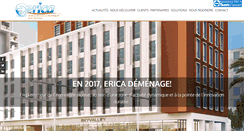 Desktop Screenshot of erica.fr